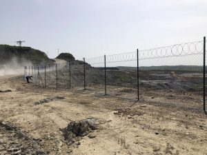 Boru Direkli Tel Çit ve Jiletli Tel Uygulama